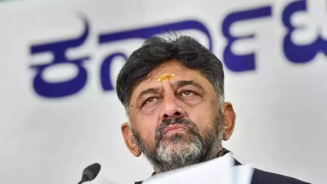 Karnataka Congress chief DK Shivakumar