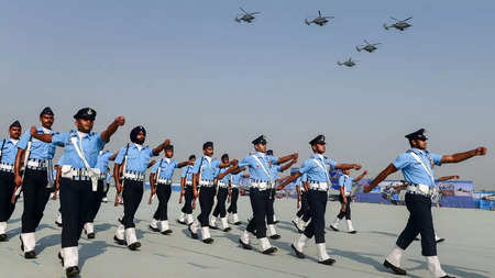 Air Force Unveils New Combat Uniform on IAF Day