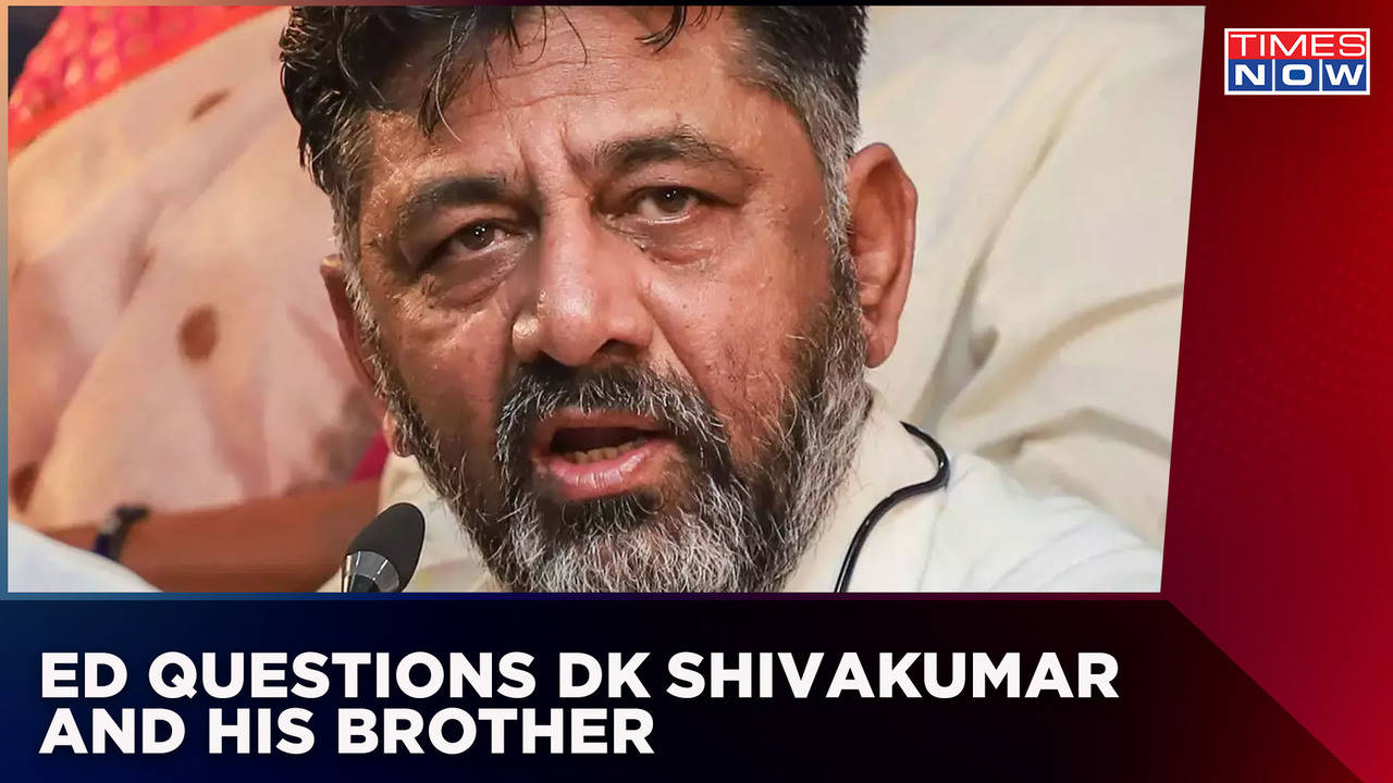 Karnataka Congress Chief Dk Shivakumar And His Brother Questioned By Ed In National Herald Case