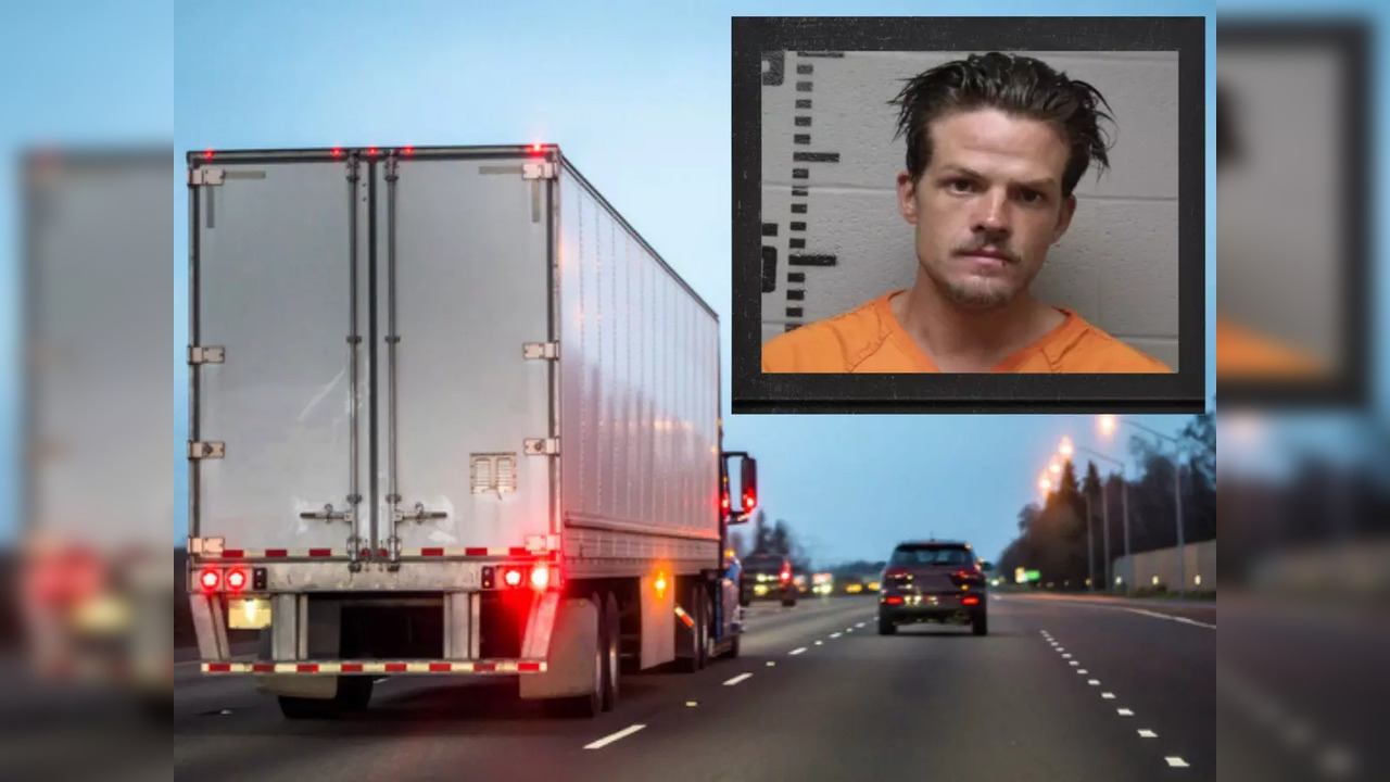 Dustin Slocum, 30, hopped on to a truck in Wichita, Kansas and ended up in Guthrie, Oklahoma | Picture courtesy: iStock; Twitter/Eli Higgins