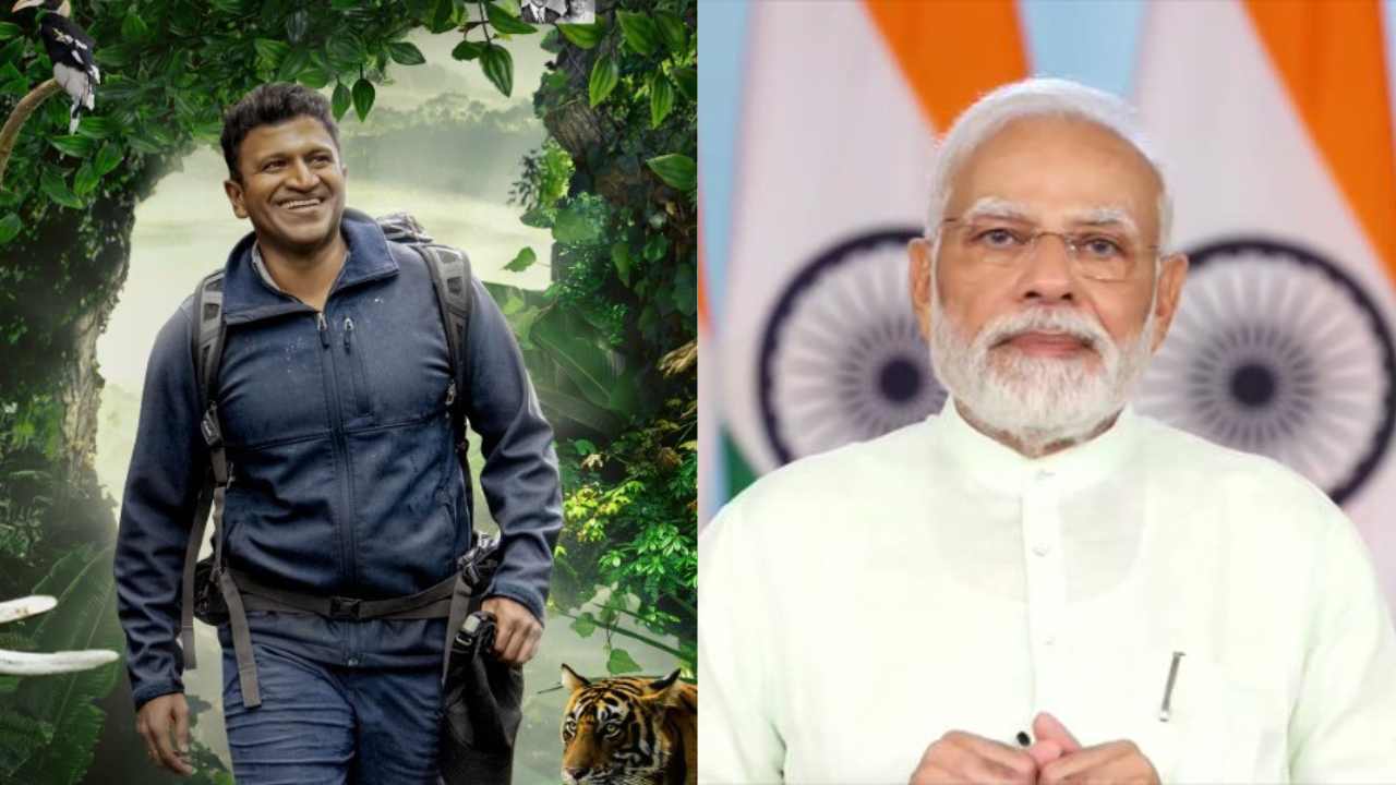 PM Narendra Modi wishes luck on trailer release of Puneeth Rajkumar's Gandhada Gudi