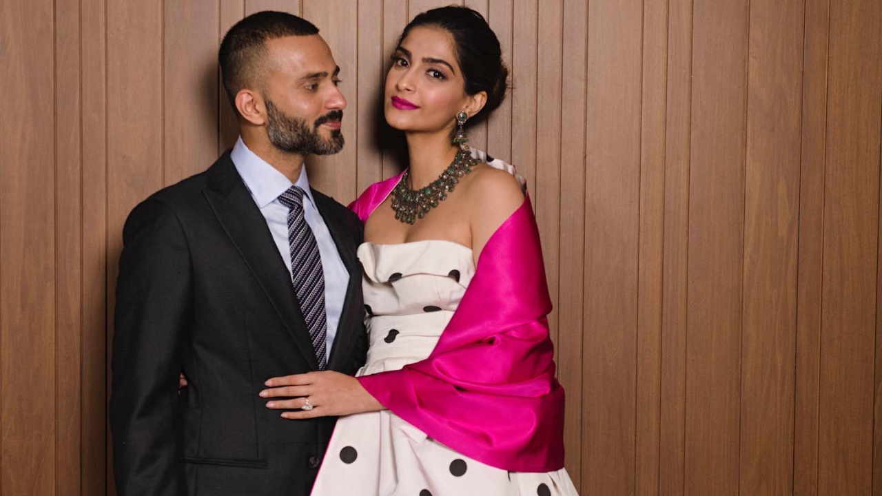 Anand Ahuja and Sonam Kapoor