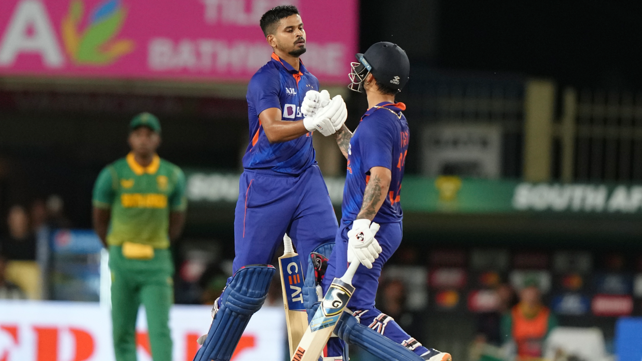 Ind Vs Sa Shreyas Iyer S Century Ishan Kishan S Blitz Help India Ind Vs Sa Shreyas Iyer S Century Ishan Kishan S Blitz Help India