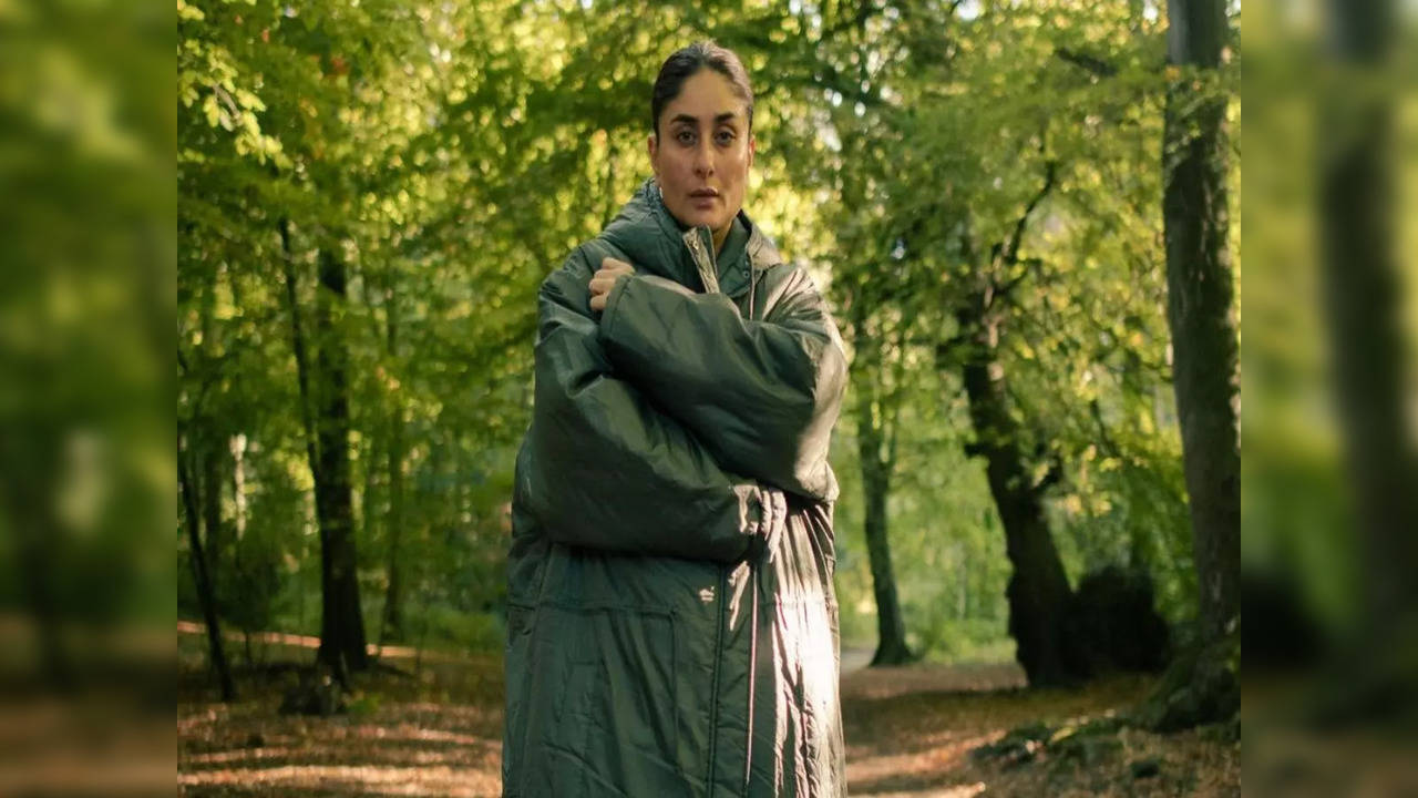 Kareena Kapoor Khan aces 'forest fashion' as she poses in an oversized jacket in new PICS from London