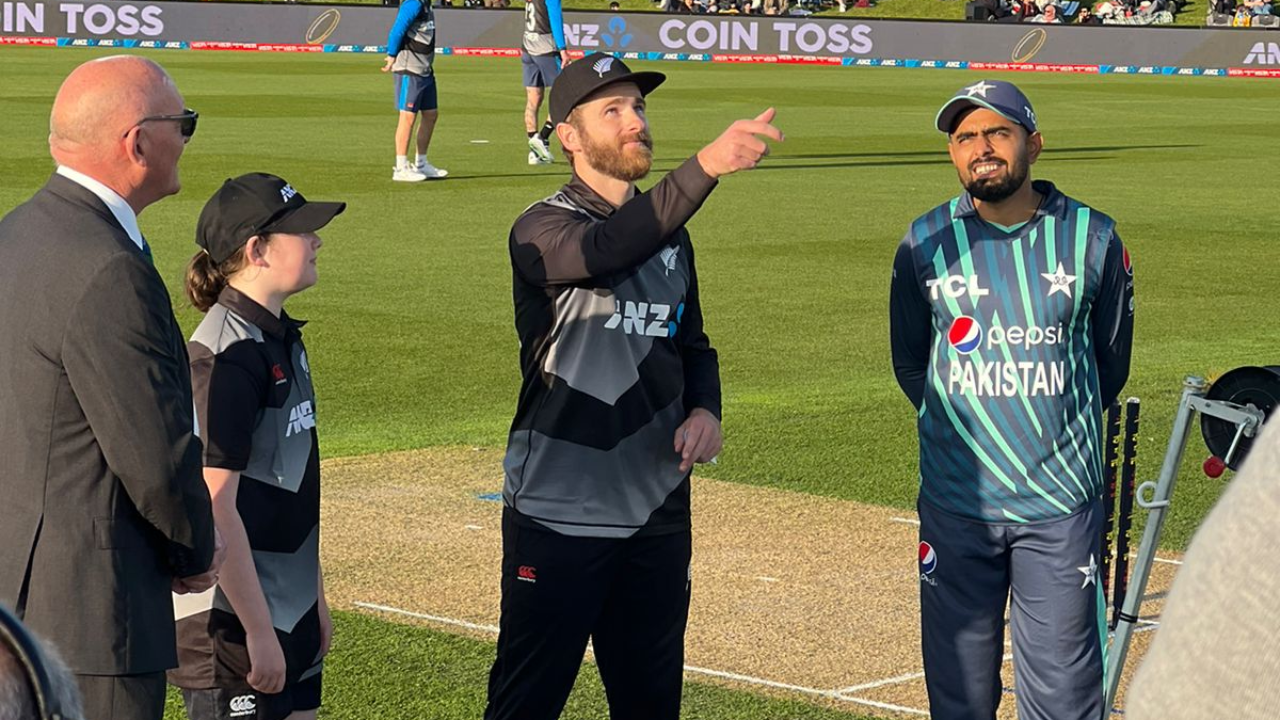 New Zealand vs Pakistan toss @PCB