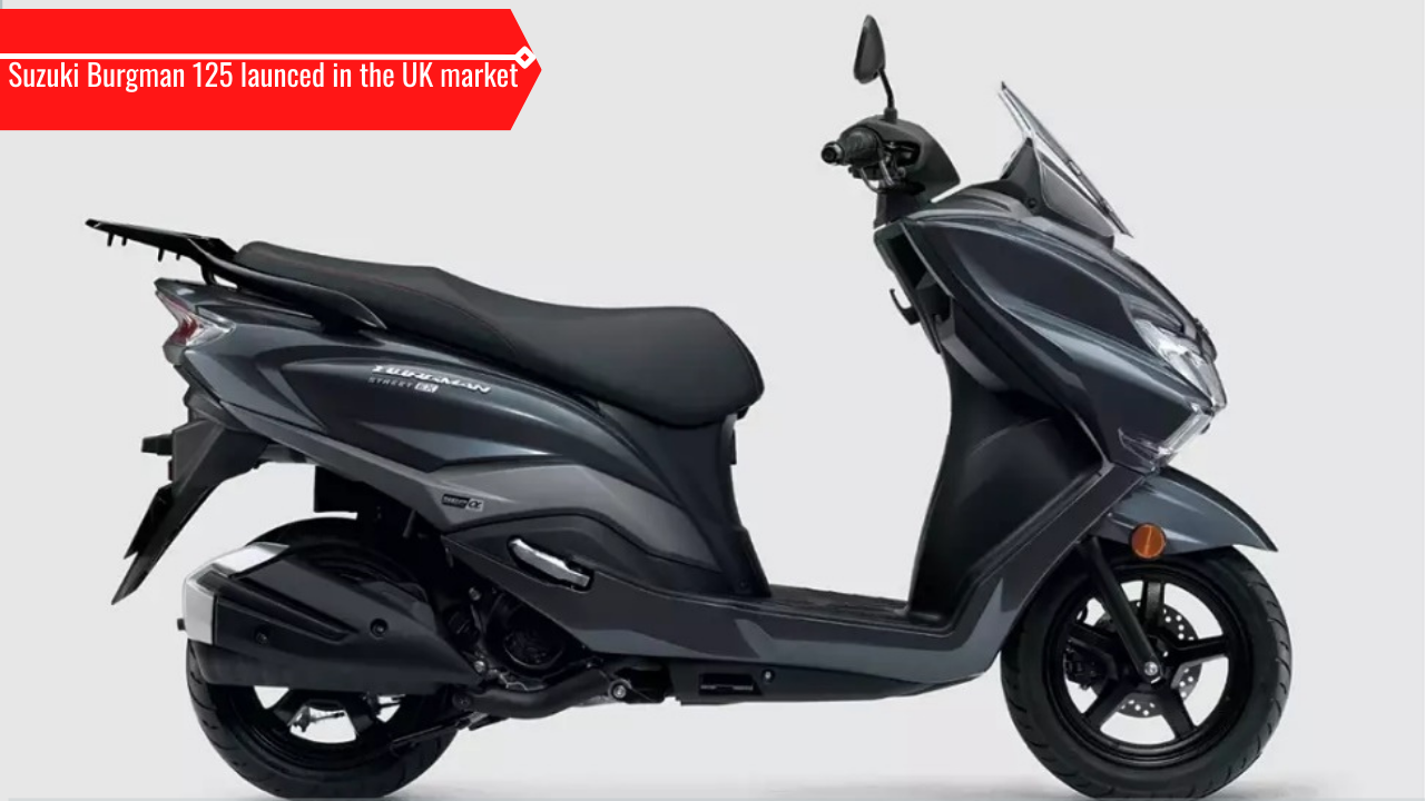 Suzuki Burgman Street 125 EX goes on sale in the UK