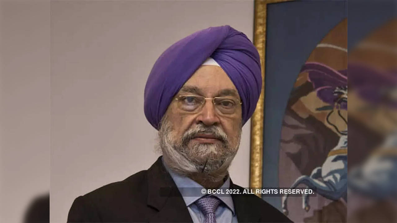 Petroleum Minister Hardeep Singh Puri. (File photo)