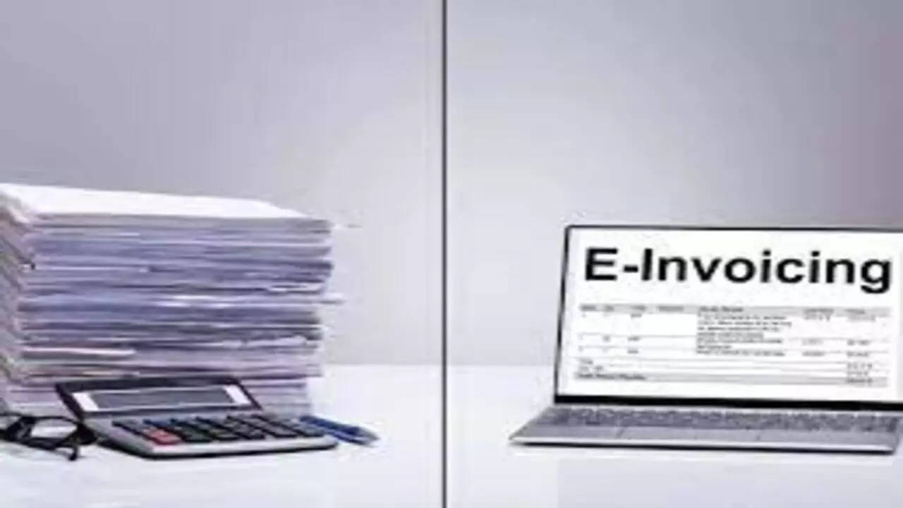 E-invoice.