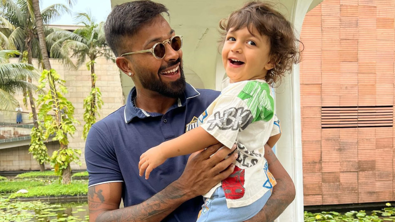 Hardik Pandya son