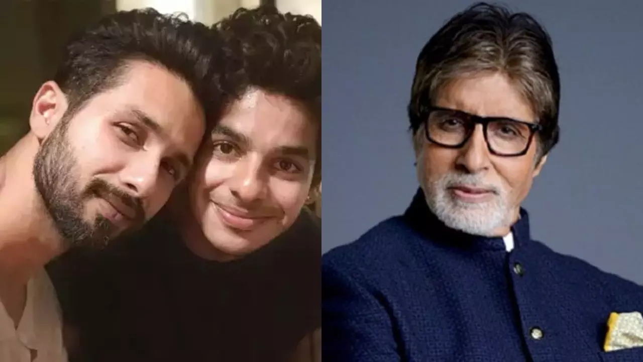 When Amitabh Bachchan helped Shahid Kapoor's brother Ishaan Khatter get admission in school