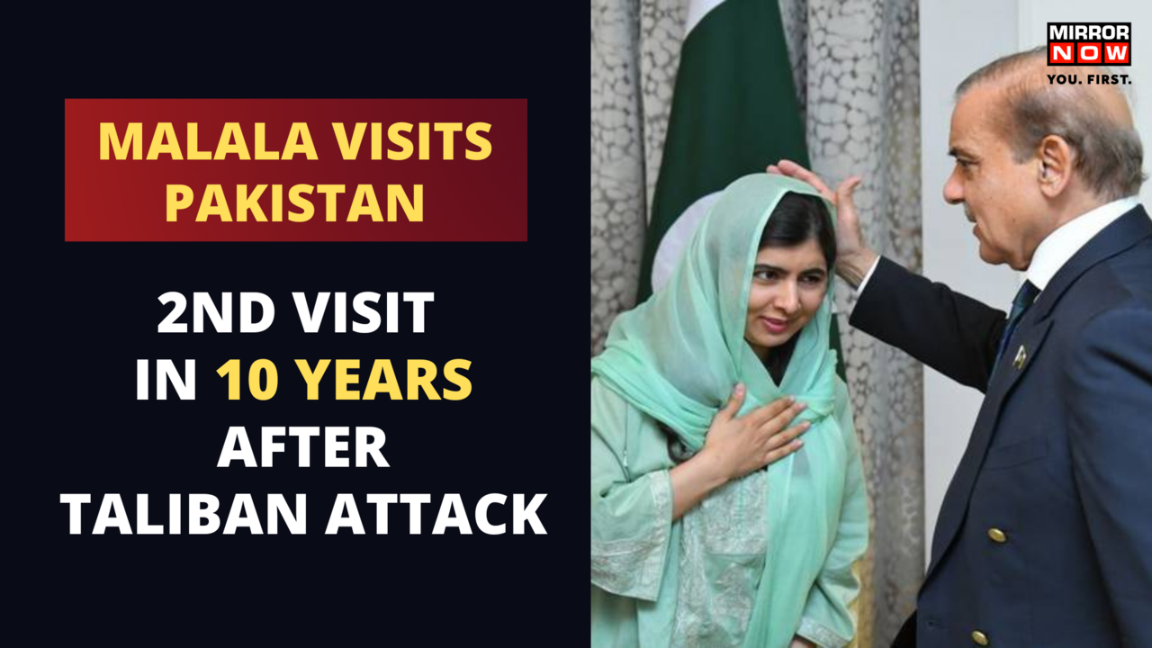Malala Yousafzai In Pakistan Visits Flood Hit Areas 10 Years After Taliban Attack Latest 9206