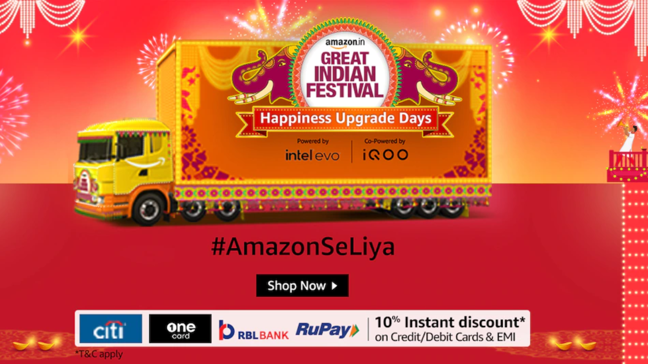 Amazon Great Indian Festival Happiness Upgrade Days