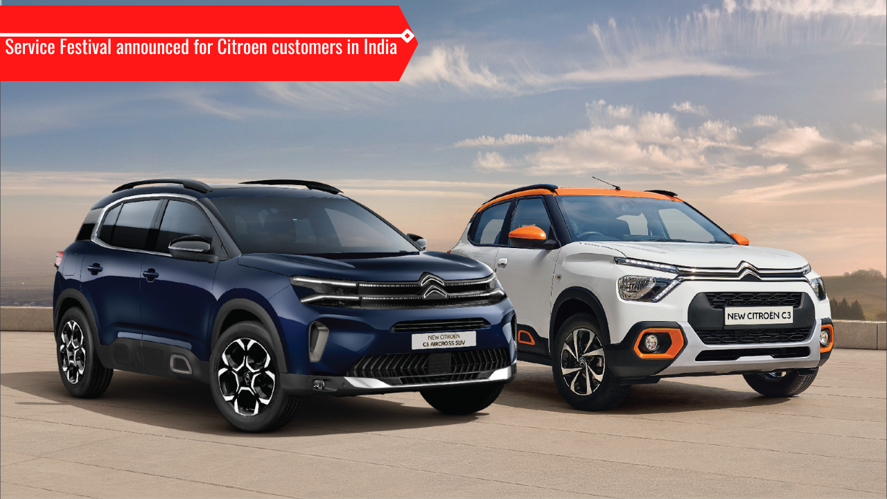 Customers can avail offers at any L'Atelier Citroën workshops in 20 cities