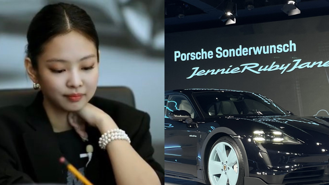 Details of Jennie's new Porsche