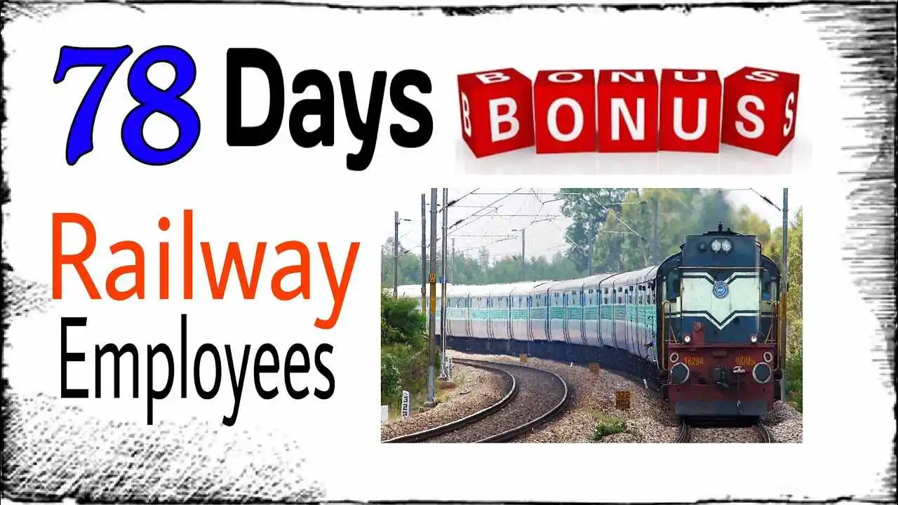 Diwali bonanza: Cabinet approves 78 days wage as bonus to railway employees