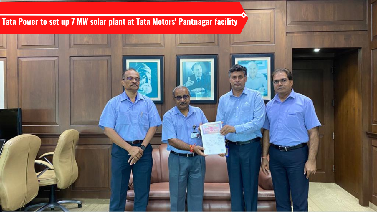 Tata Power to set up 7 MW solar plant at Tata Motors' Pantnagar facility