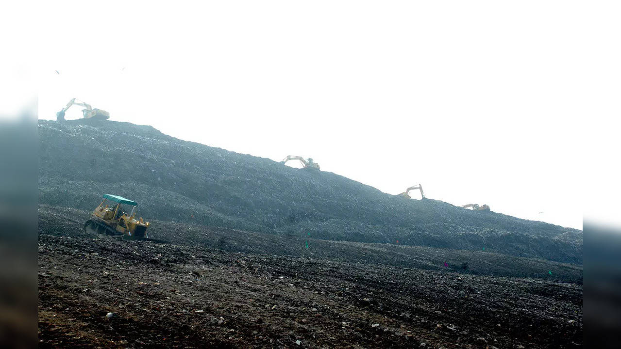 Okhla landfill Delhi