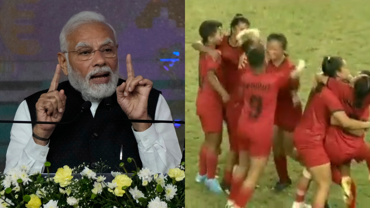 PM Modi, Manipur team