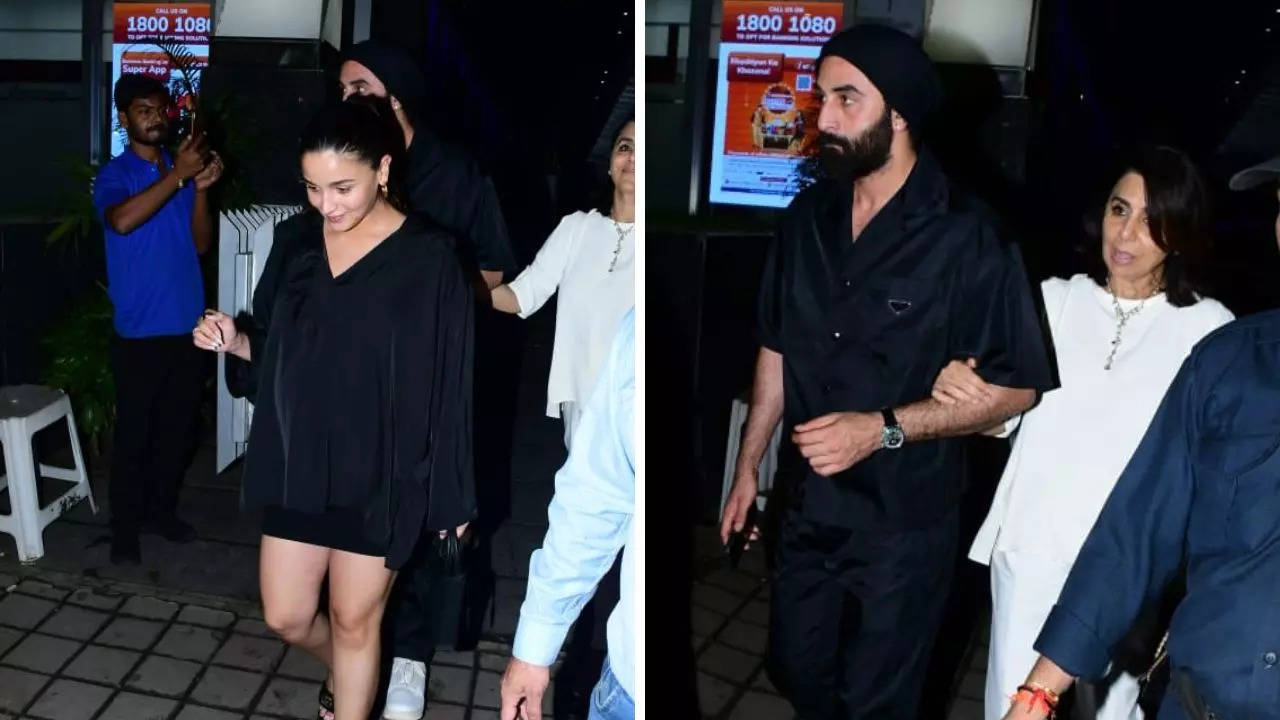 Mom-to-be Alia Bhatt in Rs 4k printed T-shirt steps out with hubby Ranbir  Kapoor - India Today
