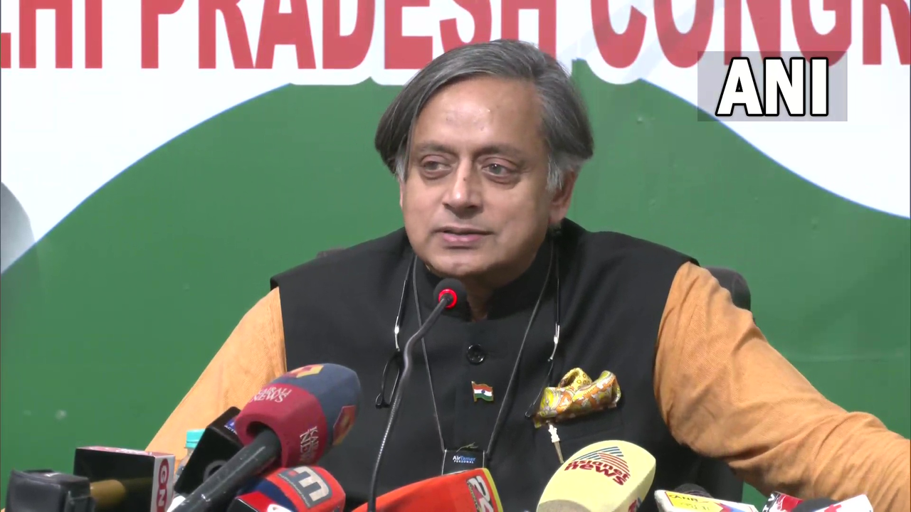 Congress president election candidate Shashi Tharoor