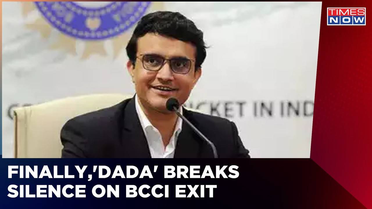 Sourav Ganguly Breaks Silence On BCCI Exit Says 'I Will Move On To ...