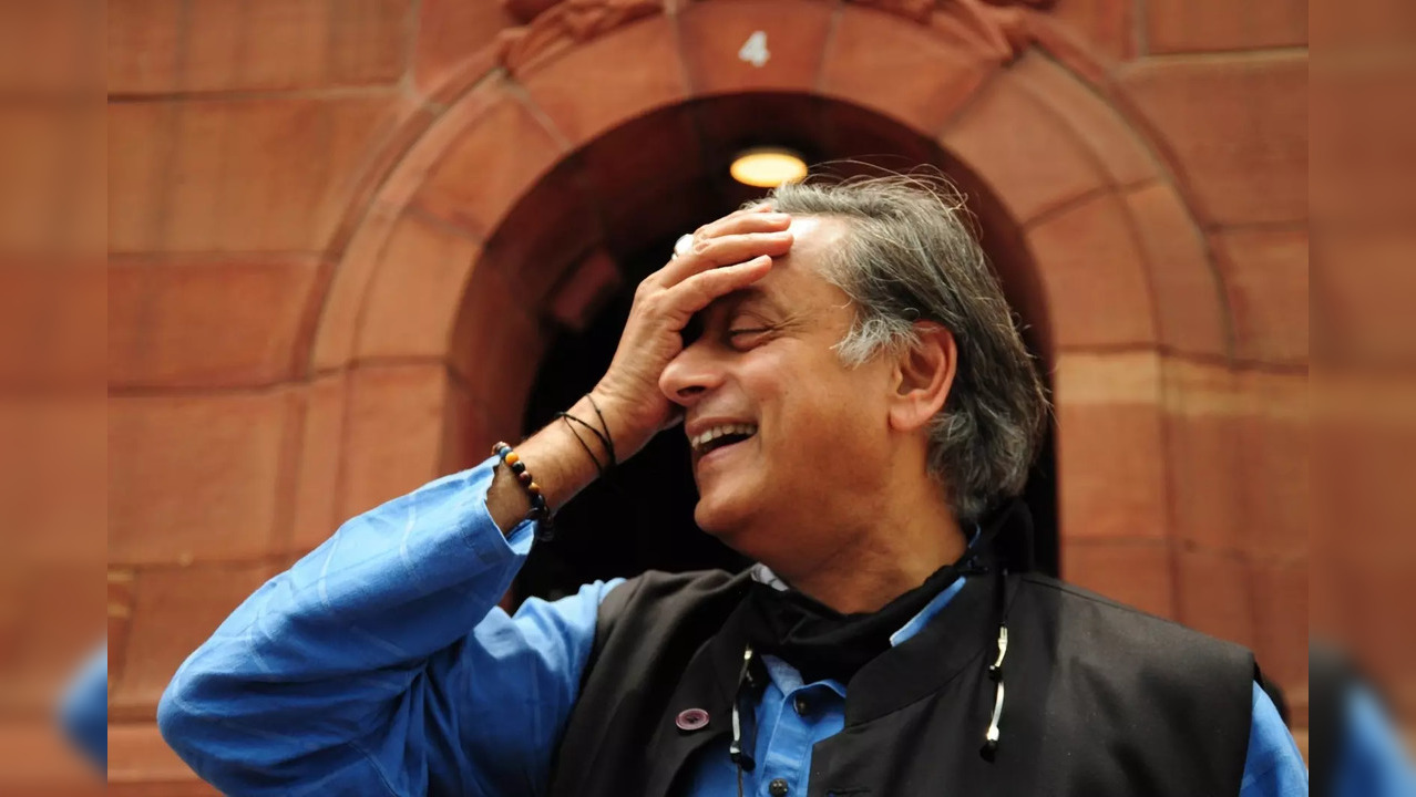 New Delhi: Congress MP Shashi Tharoor at Parliament during the ongoing Monsoon Session, in New Delhi on Friday, July 22, 2022. (Photo: Qamar Sibtain/IANS)