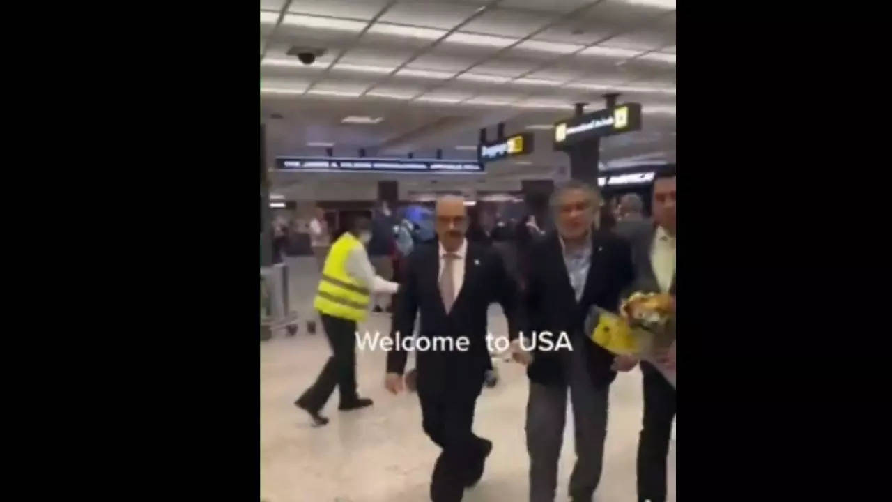 Pakistan Finance Minister Ishaq Dar was heckled at the Washington Airport