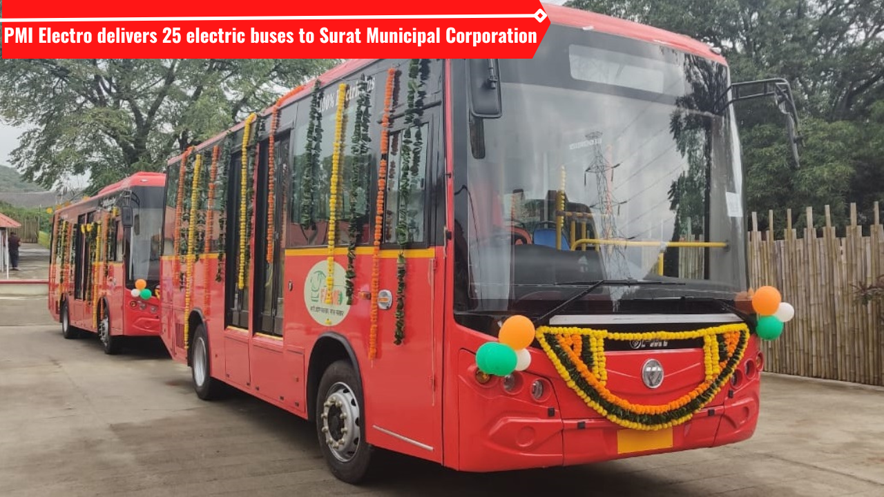 PMI Electro Mobility - Electric Buses for Surat Municipal Corporation