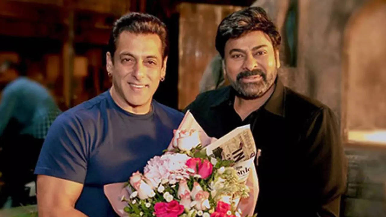 Salman Khan and Chiranjeevi