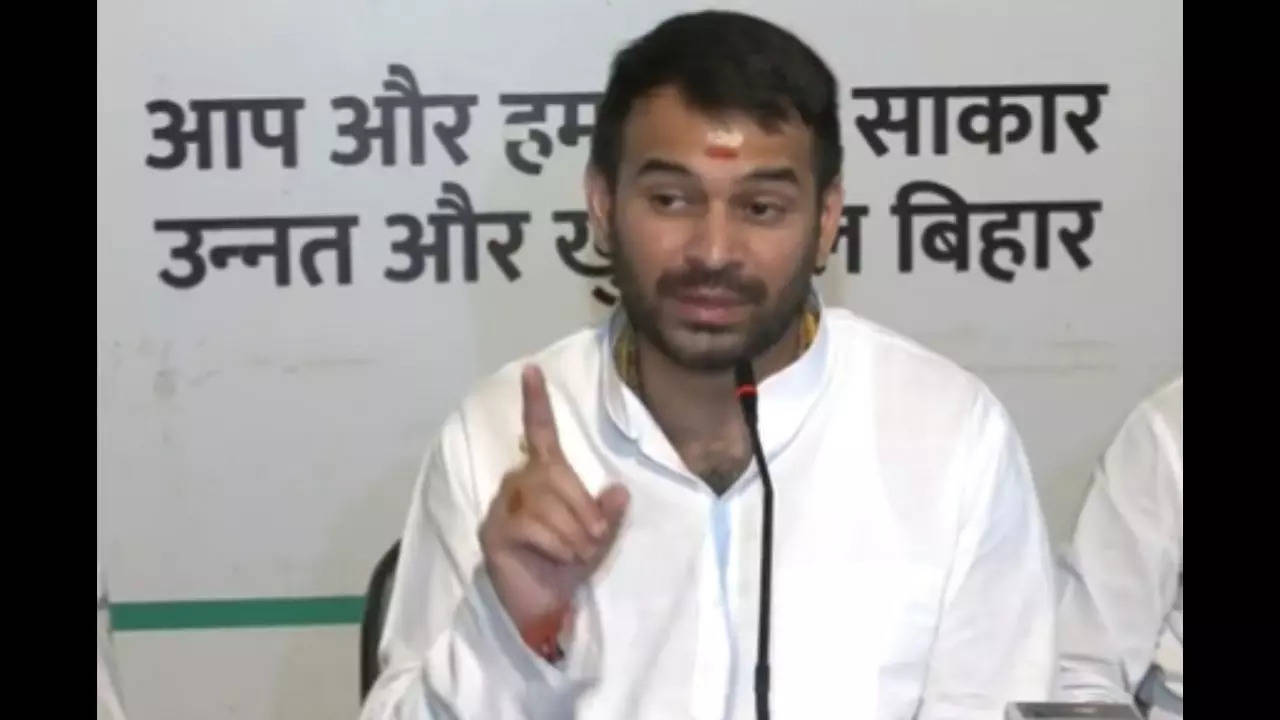 Bihar minister and RJD leader Tej Pratap Yadav