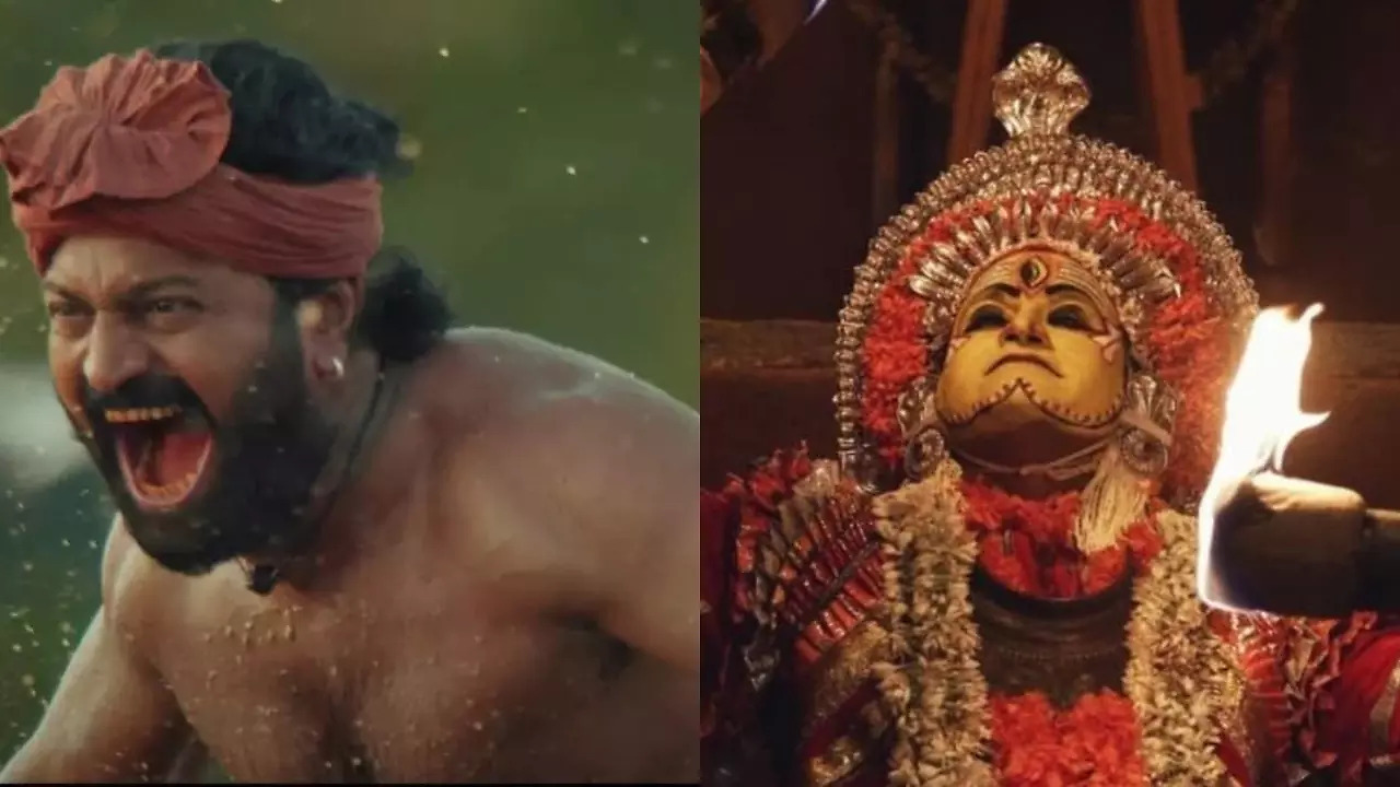 Rishab Shetty says, 'The divine spirit and energy attached..' as he ...