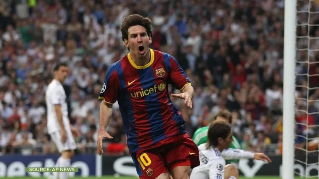 Lionel Messi 2011 UCL SF AP