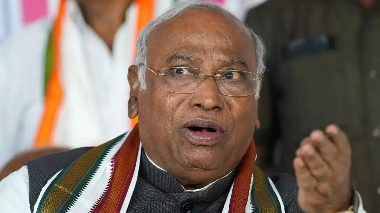 Mallikarjun Kharge PTI