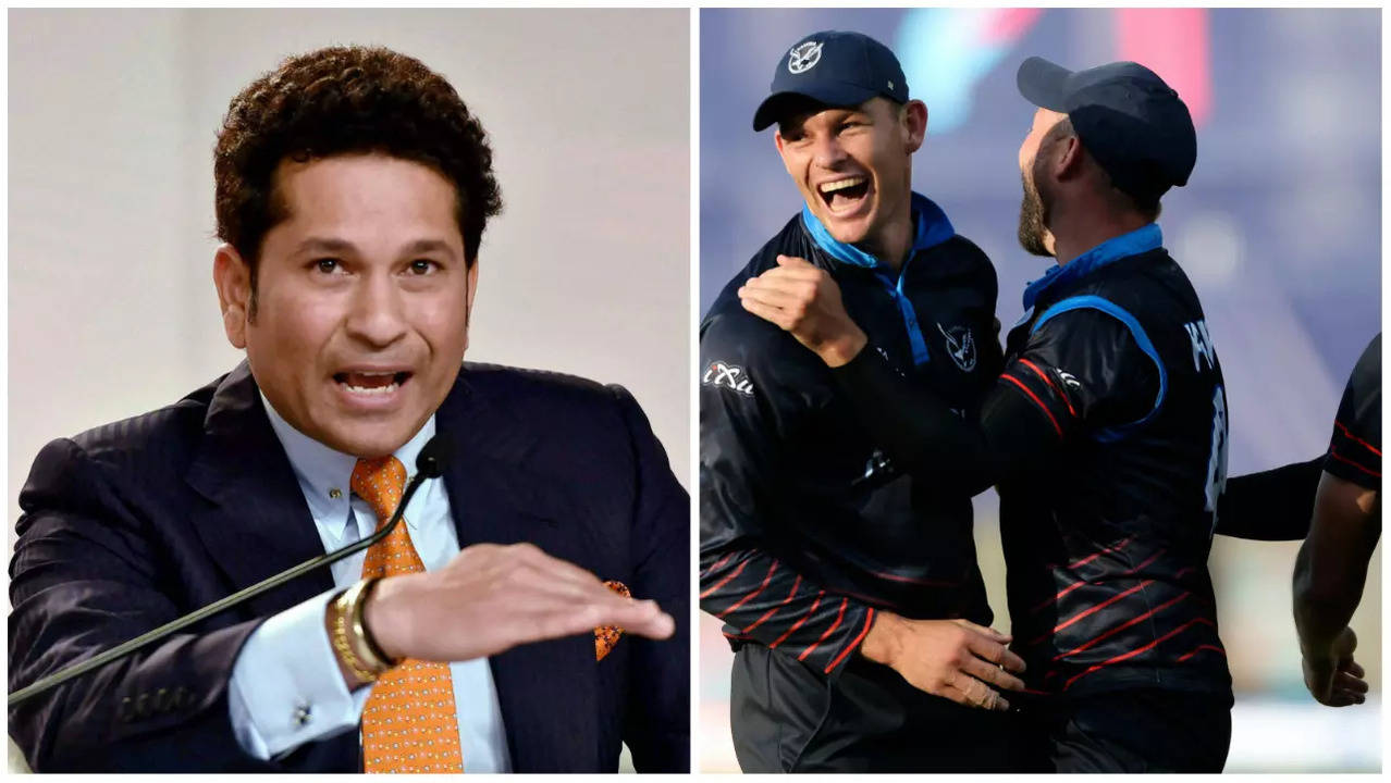 Sachin Tendulkar Namibia PTI AP