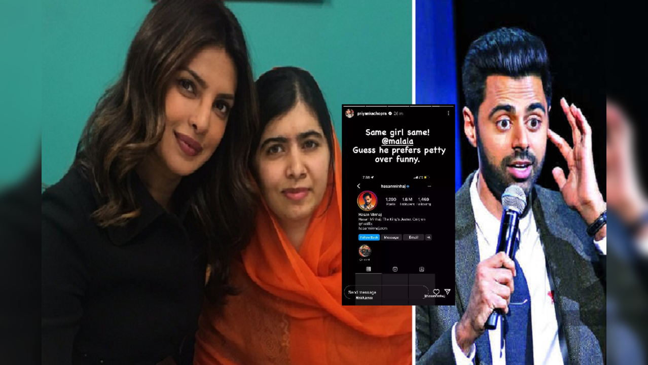 Priyanka Chopra, Malala Yousafzai, Hasan Minhaj