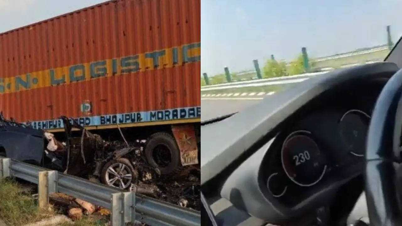 BMW Purvanchal Expressway accident