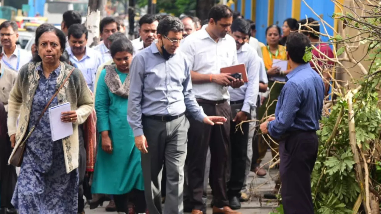 Chief Commissioner of the Bruhat Bengaluru Mahanagara Palike (BBMP) Tushar Girinath