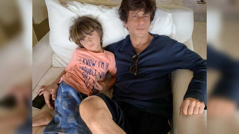 Sunday ended on a happy and note for the King Khan of Bollywood – actor Shah Rukh Khan – who lived a proud parent moment with his youngest son AbRam. (Photo credit: Shah Rukh Khan/Instagram)