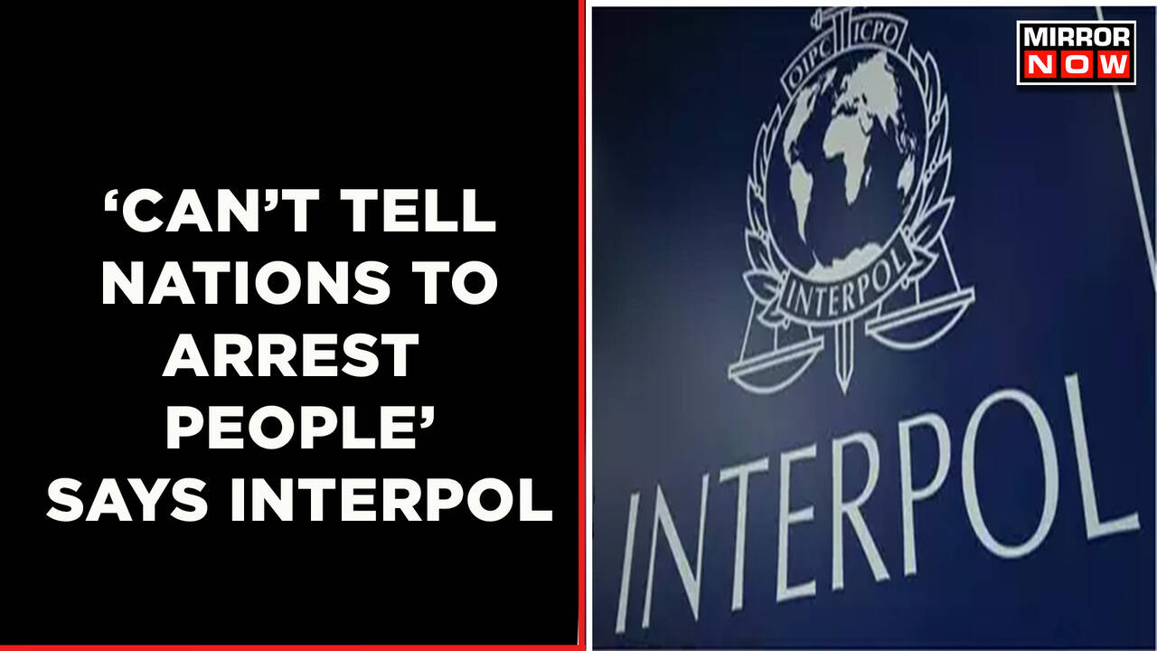 Interpol Secretary General Says 'Red Corner Notice Not Arrest Warrant