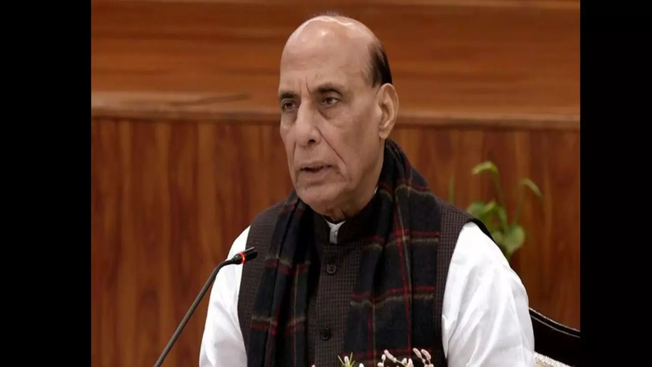 Defence Minister Rajnath Singh