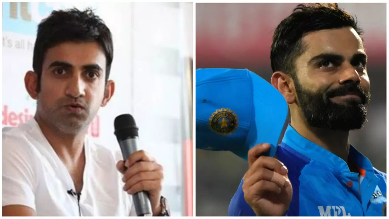 Gautam Gambhir Virat KOhli IANS AP