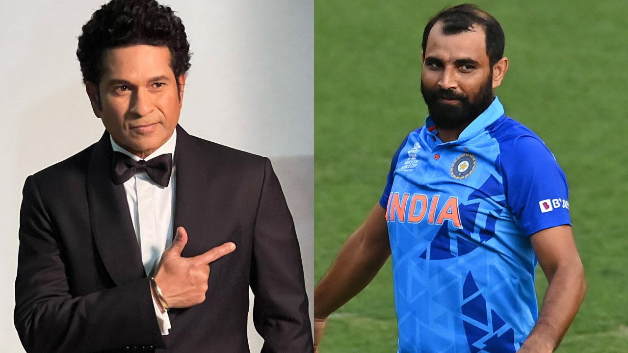 Sachin Tendulkar - Mohammed Shami