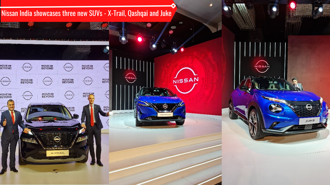 Diwali Car Bonanza Nissan India showcases three new SUVs XTrail