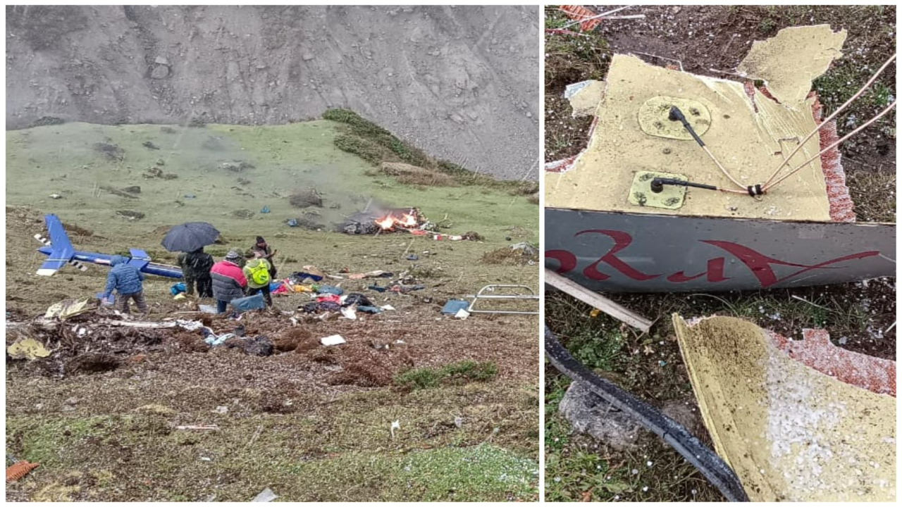 Kedarnath chopper crash, 6 killed