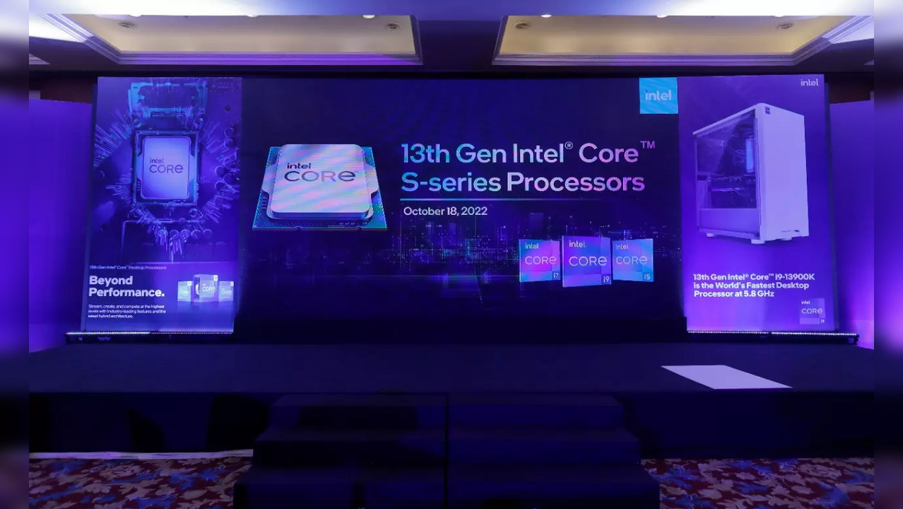 Intel launches its  13th Gen Intel Core processors in India.