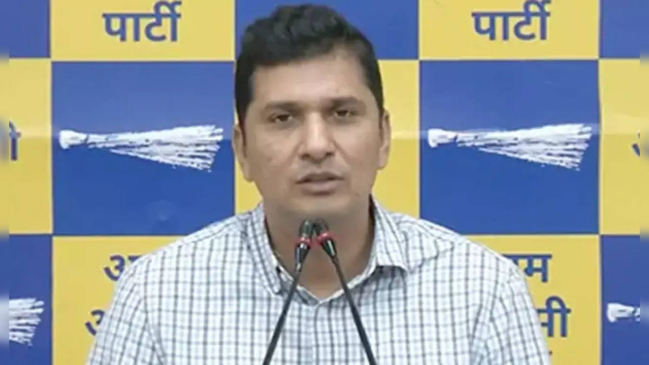 AAP's chief spokesperson Saurabh Bharadwaj