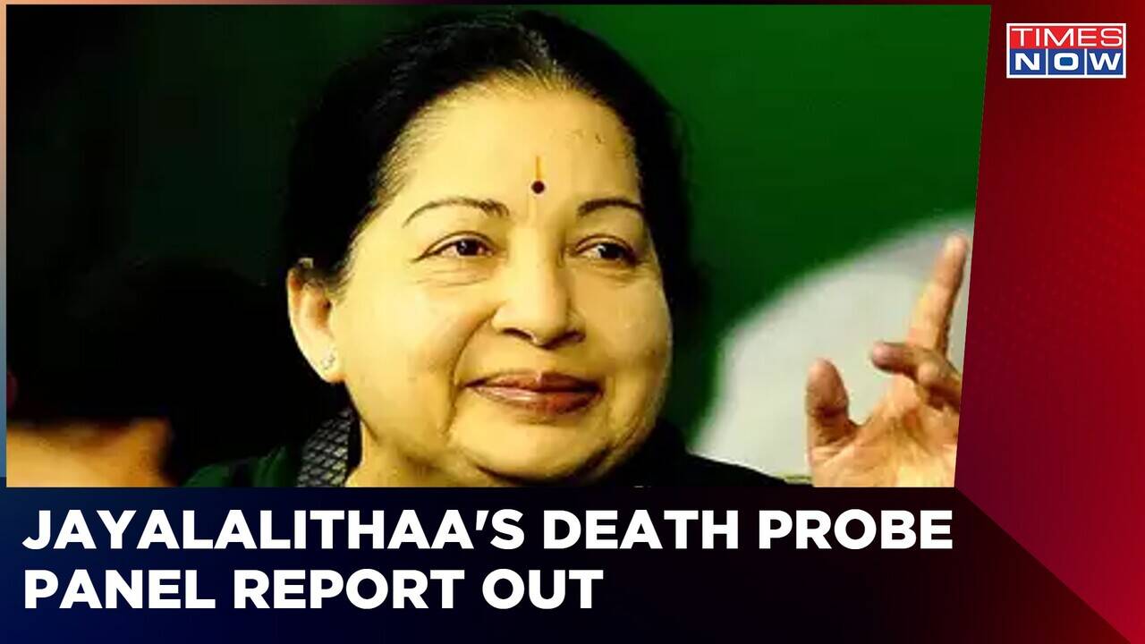 Former Tamil Nadu Chief Minister