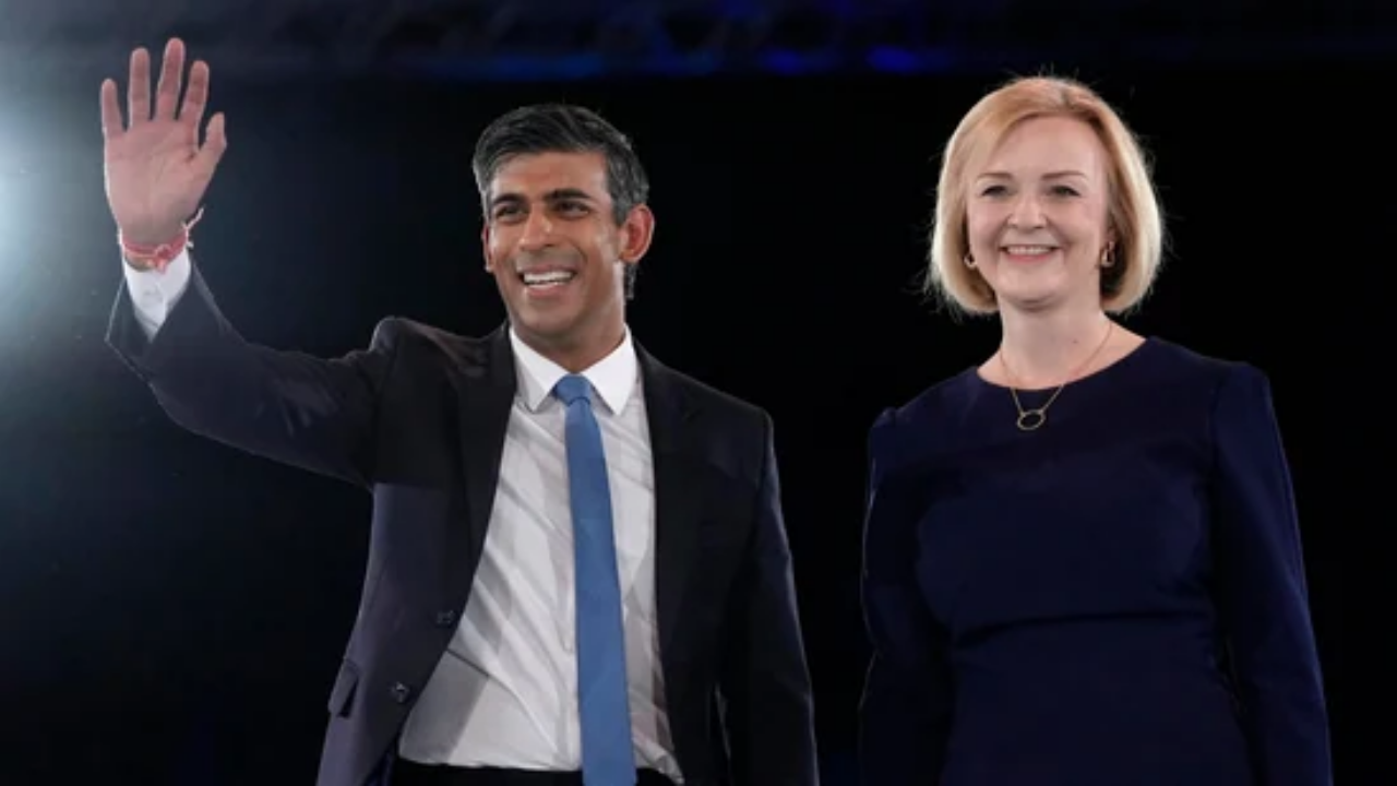 Rishi Sunak and Liz Truss