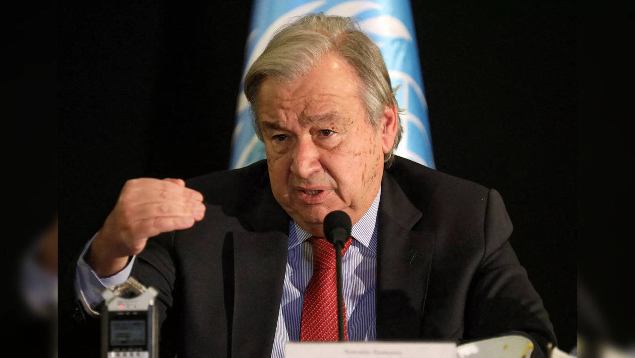 UN chief Antonio Guterres.