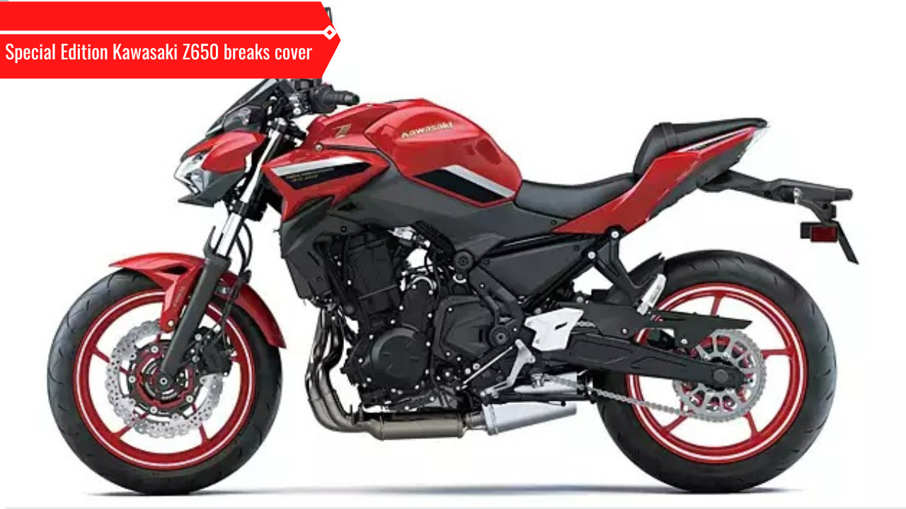 Kawasaki Z650 50th Anniversary Edition breaks cover as red & black ...